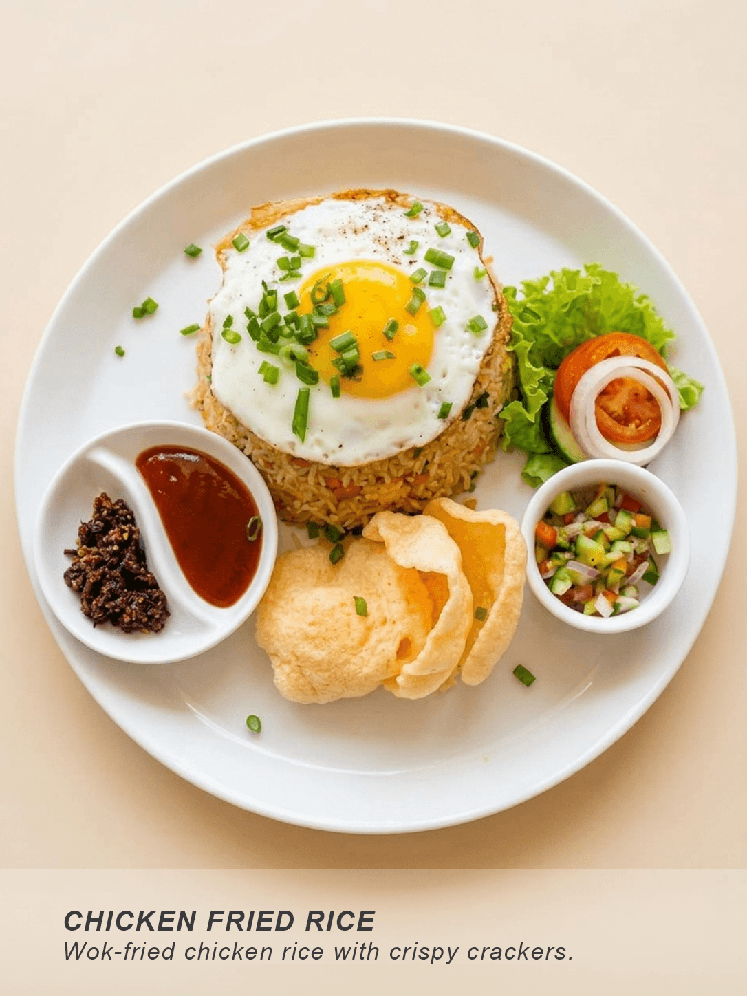 01 CHICKEN FRIED RICE
