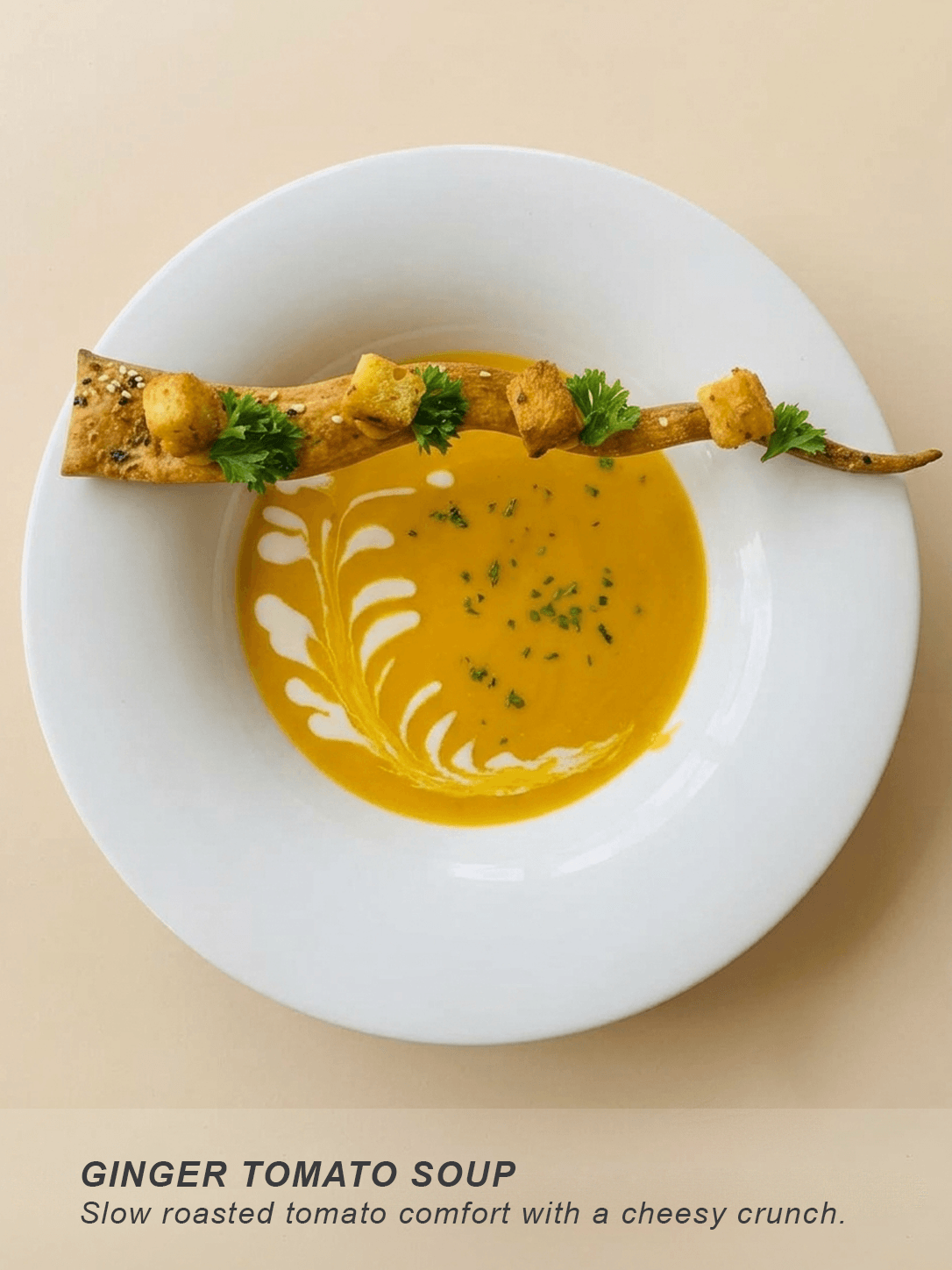 01 GINGER TOMATO SOUP