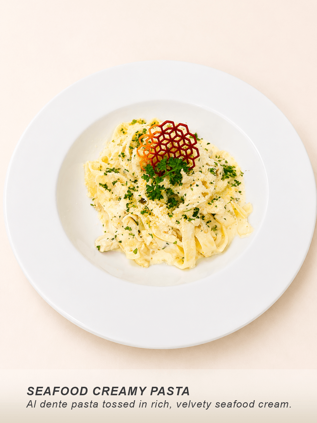 01 SEAFOOD CREAMY PASTA